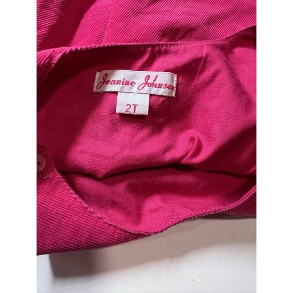 Jeanine Johnsen Dress Vintage Girls 2t And Ruffle Body Suit Outfit - Picture 6 of 6